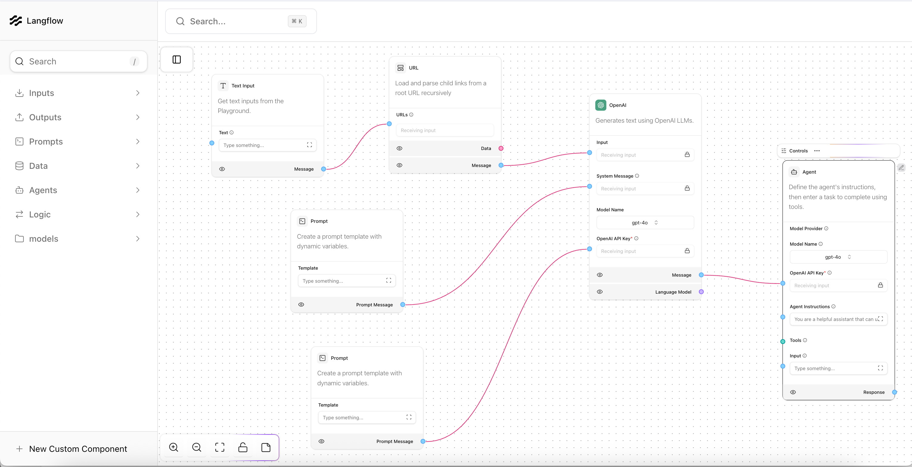 Langflow builder